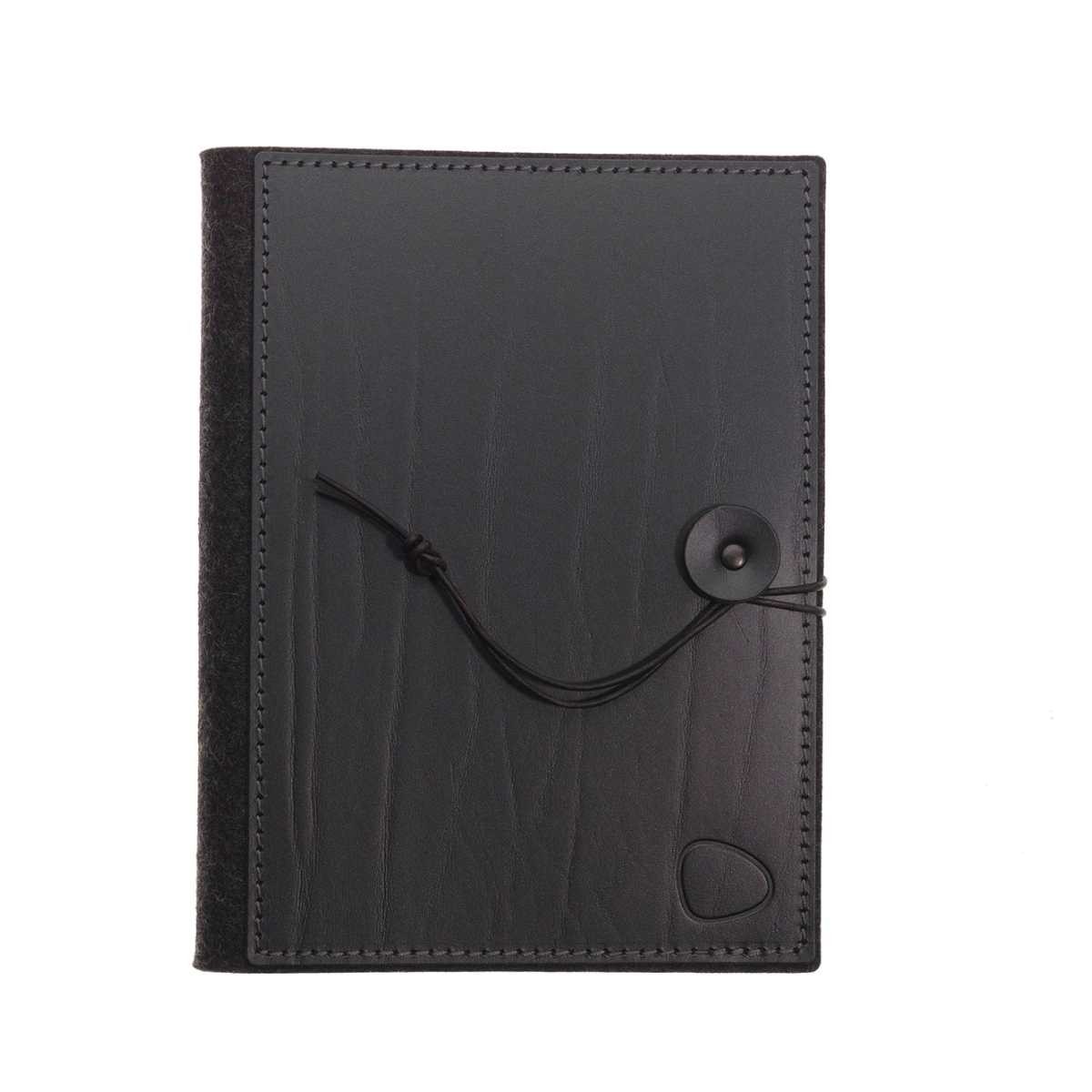 Tasche iPad RAMbag schwarz Leder Filz