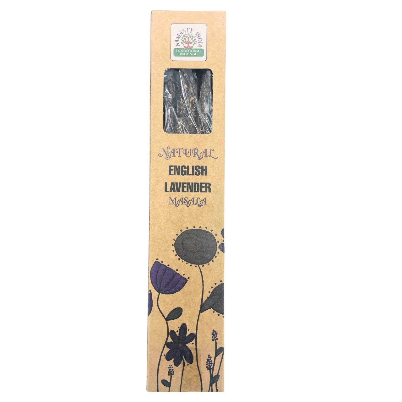 Namaste Natural Smudge Englischer Lavendel Räucherstäbchen 33g